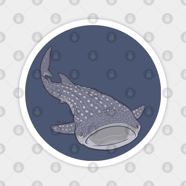 Whale Shark Magnet by TaksArt